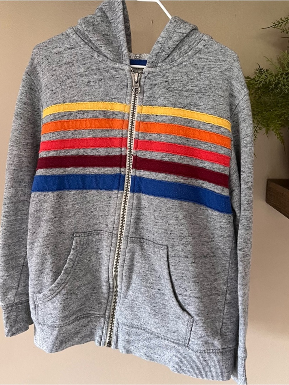 zip-up hoodie